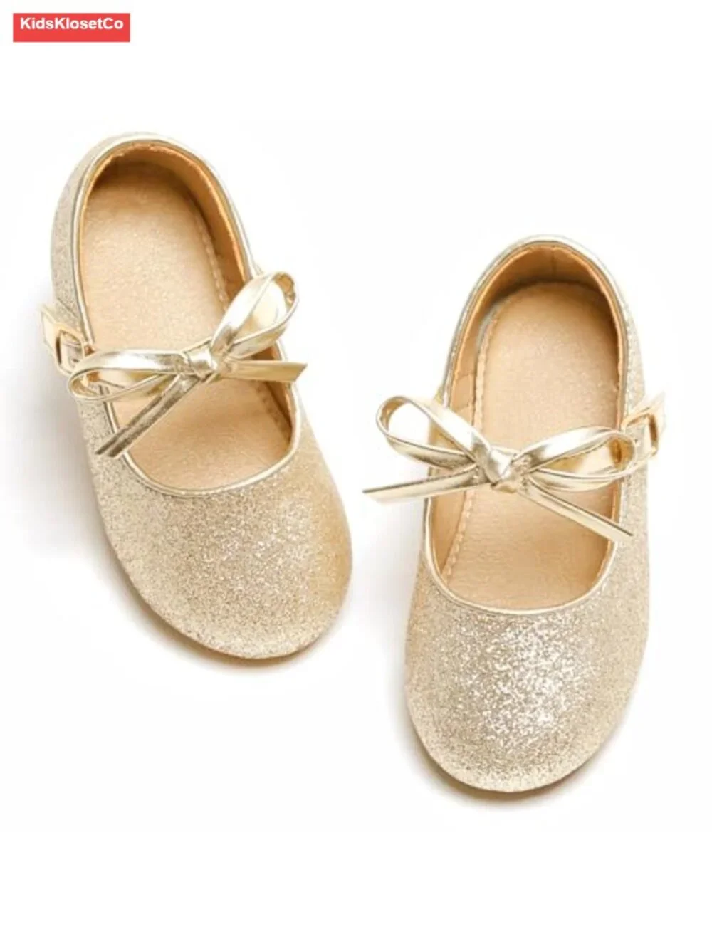 Toddler Girls Flats - Mary Jane Dress Shoes for Wedding Party
